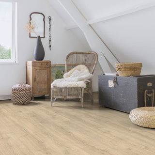 Woodland oak beige Waterproof Laminate by Quickstep