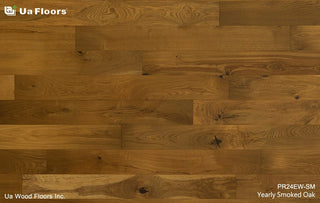 Yearly Smoked Oak Engineered Hardwood by UA Floors